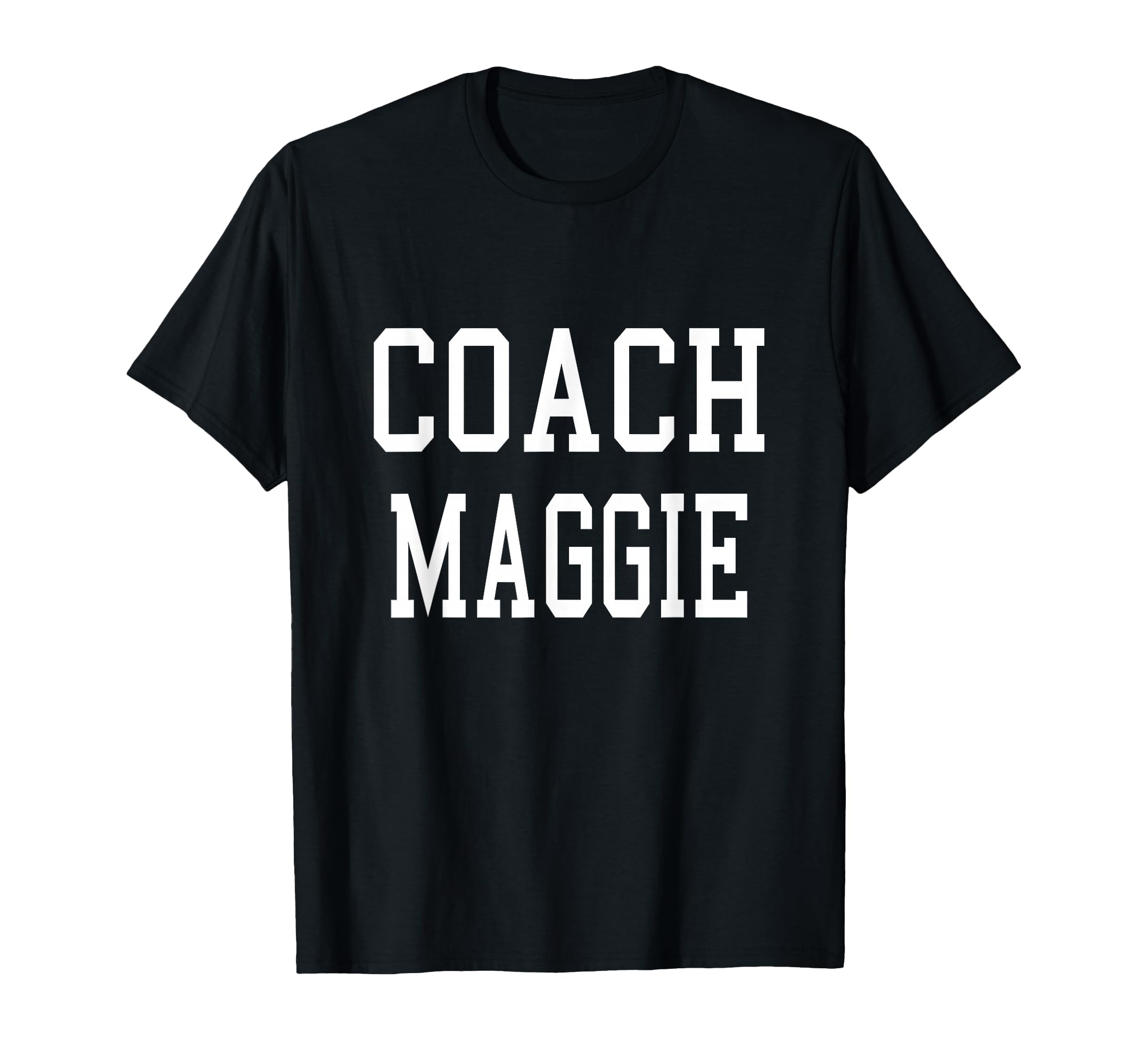Coach Maggie Custom Football Soccer T-Shirt - Minimalist Print Unisex