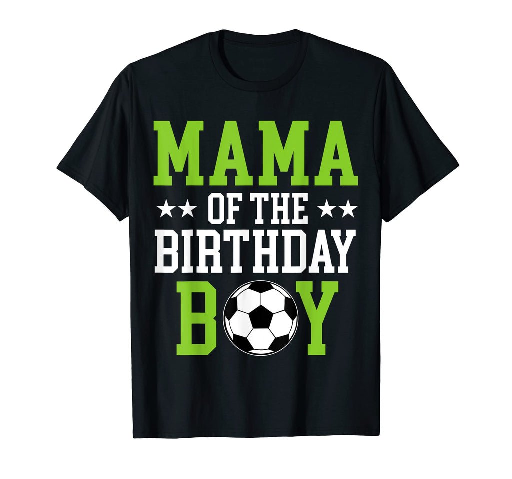 Mama Birthday Soccer Player Matching T-Shirt - Streetwear Style for Adults
