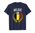 Belgium Soccer Jersey Belgie T-Shirt - Graphic Print Unisex