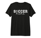 Soccer Mama Soccer Mom Soccer Player T-Shirt - Aesthetic Graphic Unisex