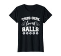 This Loves Balls Humorous Funny Soccer T-Shirt - Fun Novelty Design Unisex