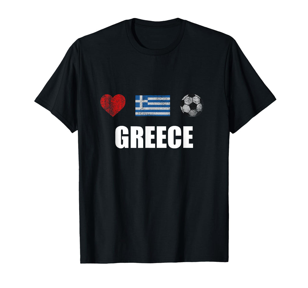 Greece Football Greece Soccer Jersey T-Shirt - Graphic Print Men Women