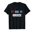 Greece Football Greece Soccer Jersey T-Shirt - Graphic Print Men Women