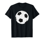 Soccer Ball T-Shirt - Trendy Graphic Men Women