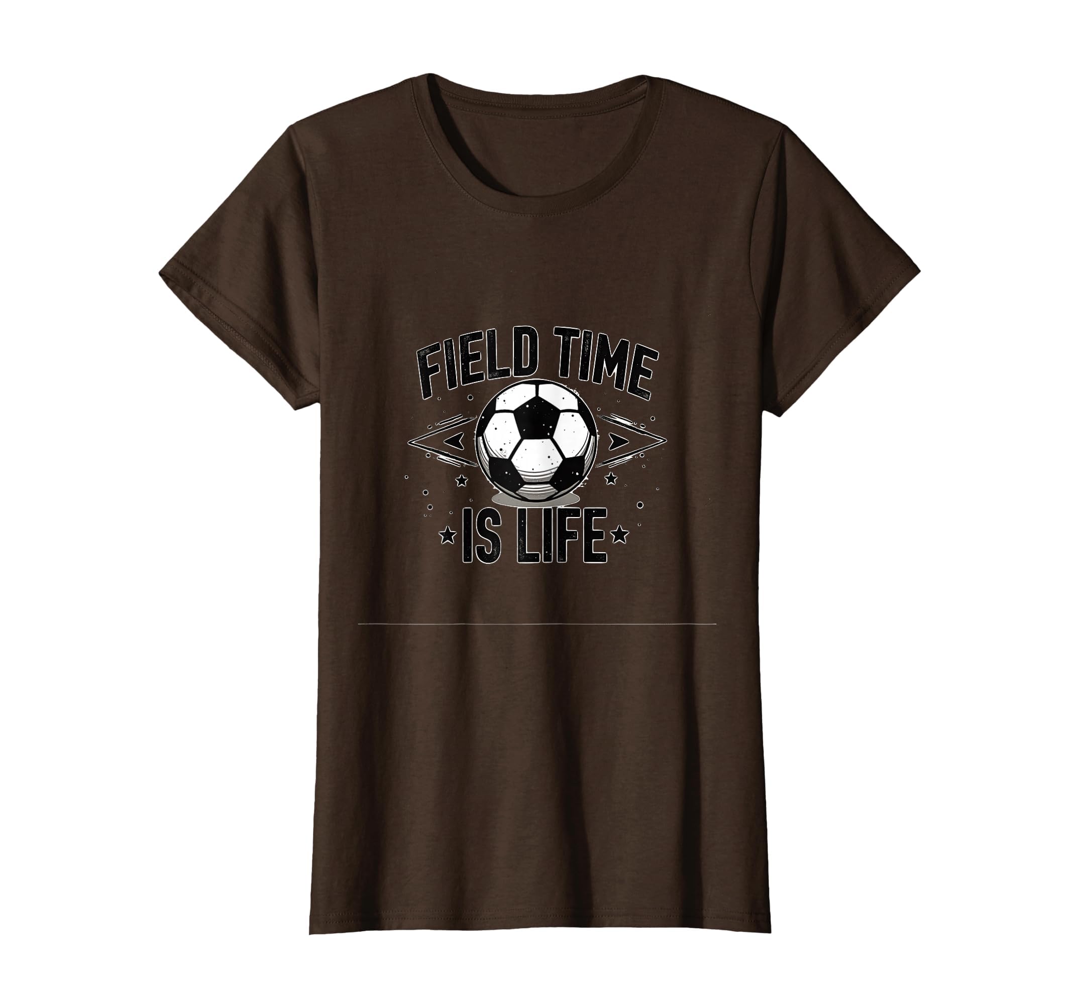 Field Time Is Life Soccer T-Shirt - Novelty Apparel Unisex
