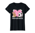 Peace Love Soccer Lover Cow Soccer T-Shirt - Custom Art Print for Adults