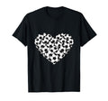 Heart Shaped Soccer Ball T-Shirt - Aesthetic Graphic Unisex