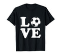 Love Soccer I Love Soccer Sport Player Funny T-Shirt - Graphic Print Unisex