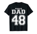 Number 48 Custom Proud Soccer Futbol T-Shirt - Streetwear Style Men Women