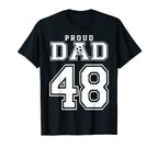 Number 48 Custom Proud Soccer Futbol T-Shirt - Streetwear Style Men Women