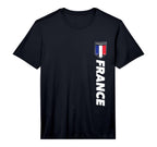 Mens French Pride French Football Soccer T-Shirt - Unique Graphic Unisex