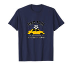 Dad Taxi To Soccer Practice Funny T-Shirt - Minimalist Print for Adults