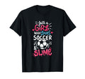 Just Who Loves Soccer And Slime Soccer T-Shirt - Unique Graphic for Adults