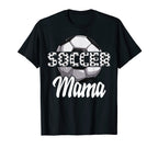Soccer Mama Team Player Sport T-Shirt - Custom Art Print for Adults