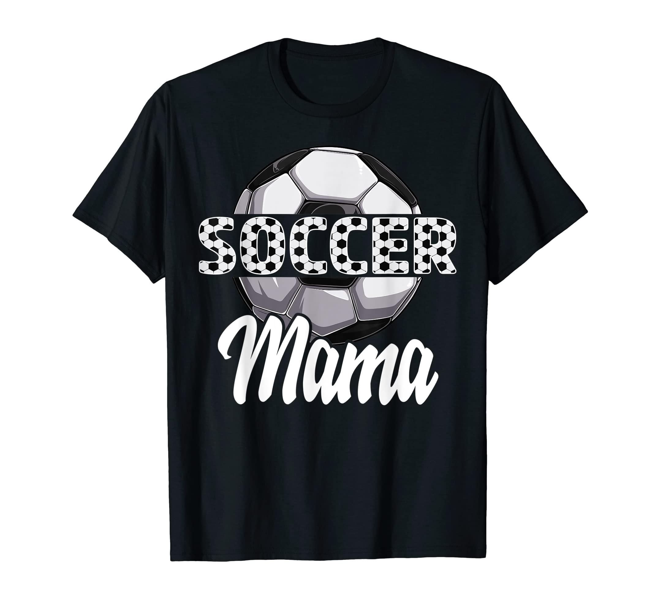 Soccer Mama Team Player Sport T-Shirt - Custom Art Print for Adults