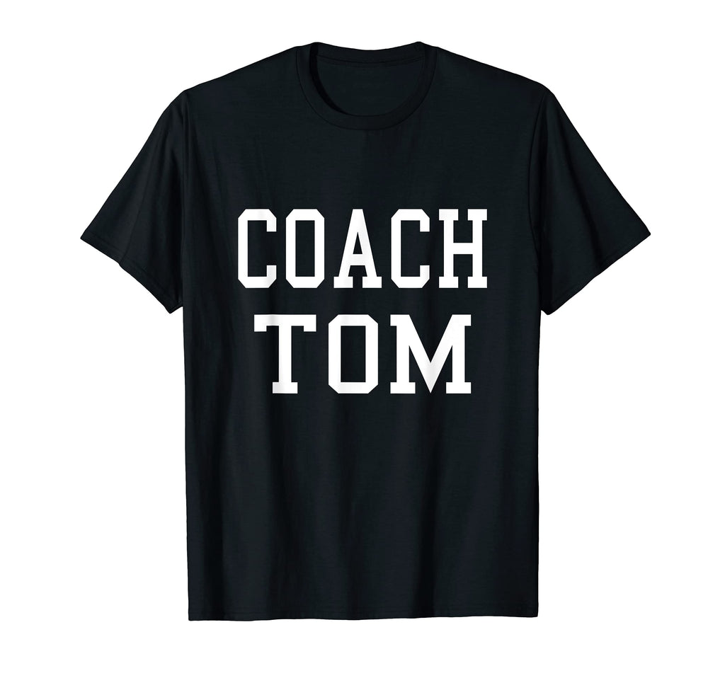 Coach Tom Custom Football Soccer T-Shirt - Custom Art Print Men Women