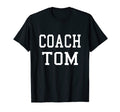 Coach Tom Custom Football Soccer T-Shirt - Custom Art Print Men Women