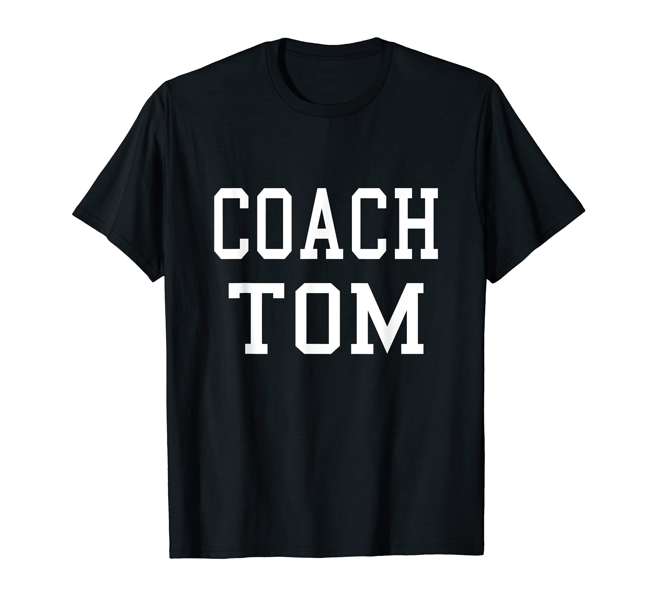 Coach Tom Custom Football Soccer T-Shirt - Custom Art Print Men Women