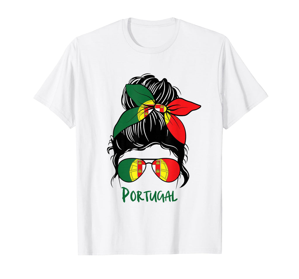 Portuguese Bandana Flag Colors Proud T-Shirt - Streetwear Style Unisex