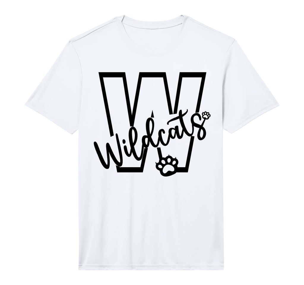 Wildcats School Sports Fan Team T-Shirt - Aesthetic Graphic for Adults