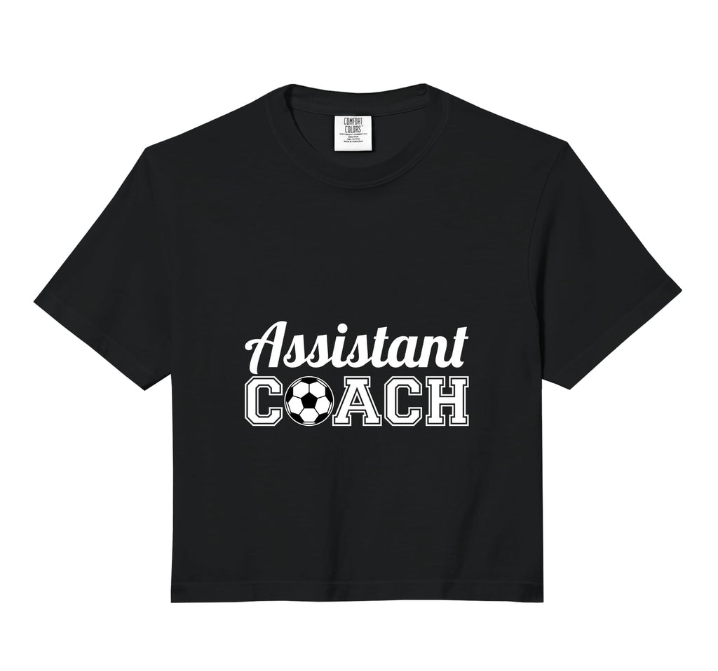 Assistant Soccer Coach Comfort T-Shirt - Casual Everyday Wear Unisex
