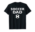 Mens Soccer Dad To Be T-Shirt - Fun Novelty Design Men Women