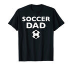 Mens Soccer Dad To Be T-Shirt - Fun Novelty Design Men Women