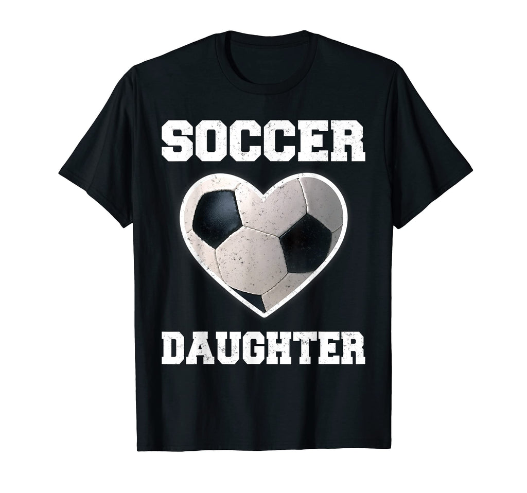 Soccer Daughter Family Matching T-Shirt - Casual Everyday Wear Unisex