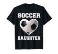Soccer Daughter Family Matching T-Shirt - Casual Everyday Wear Unisex