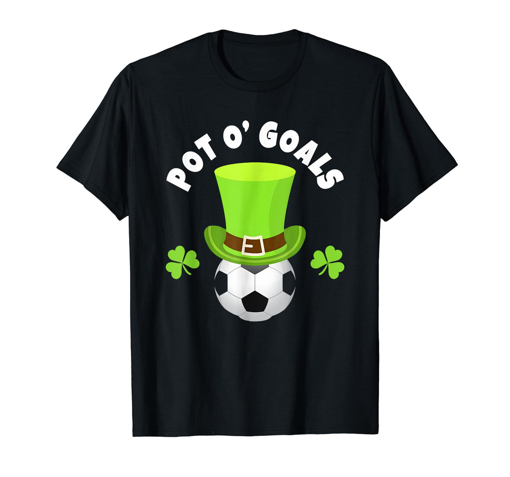 Soccer Team Striker St Patricks Day T-Shirt - Minimalist Print Men Women
