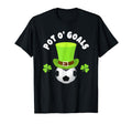 Soccer Team Striker St Patricks Day T-Shirt - Minimalist Print Men Women