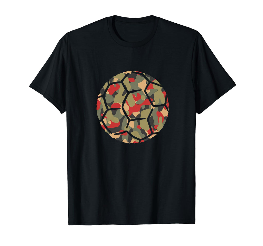 Soccer Player Ball Futbol Team Dad T-Shirt - Trendy Graphic Men Women