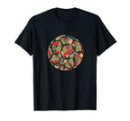 Soccer Player Ball Futbol Team Dad T-Shirt - Trendy Graphic Men Women