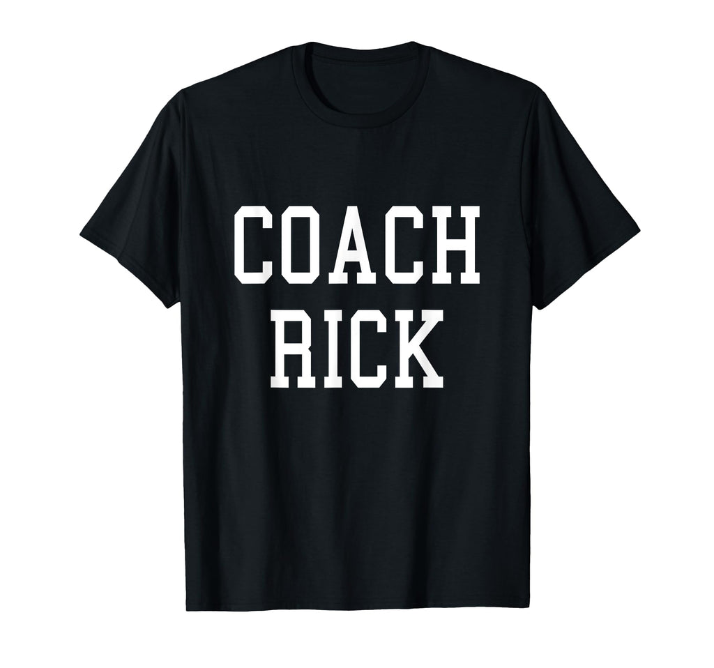 Coach Rick Custom Football Soccer T-Shirt - Streetwear Style Unisex