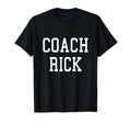 Coach Rick Custom Football Soccer T-Shirt - Streetwear Style Unisex