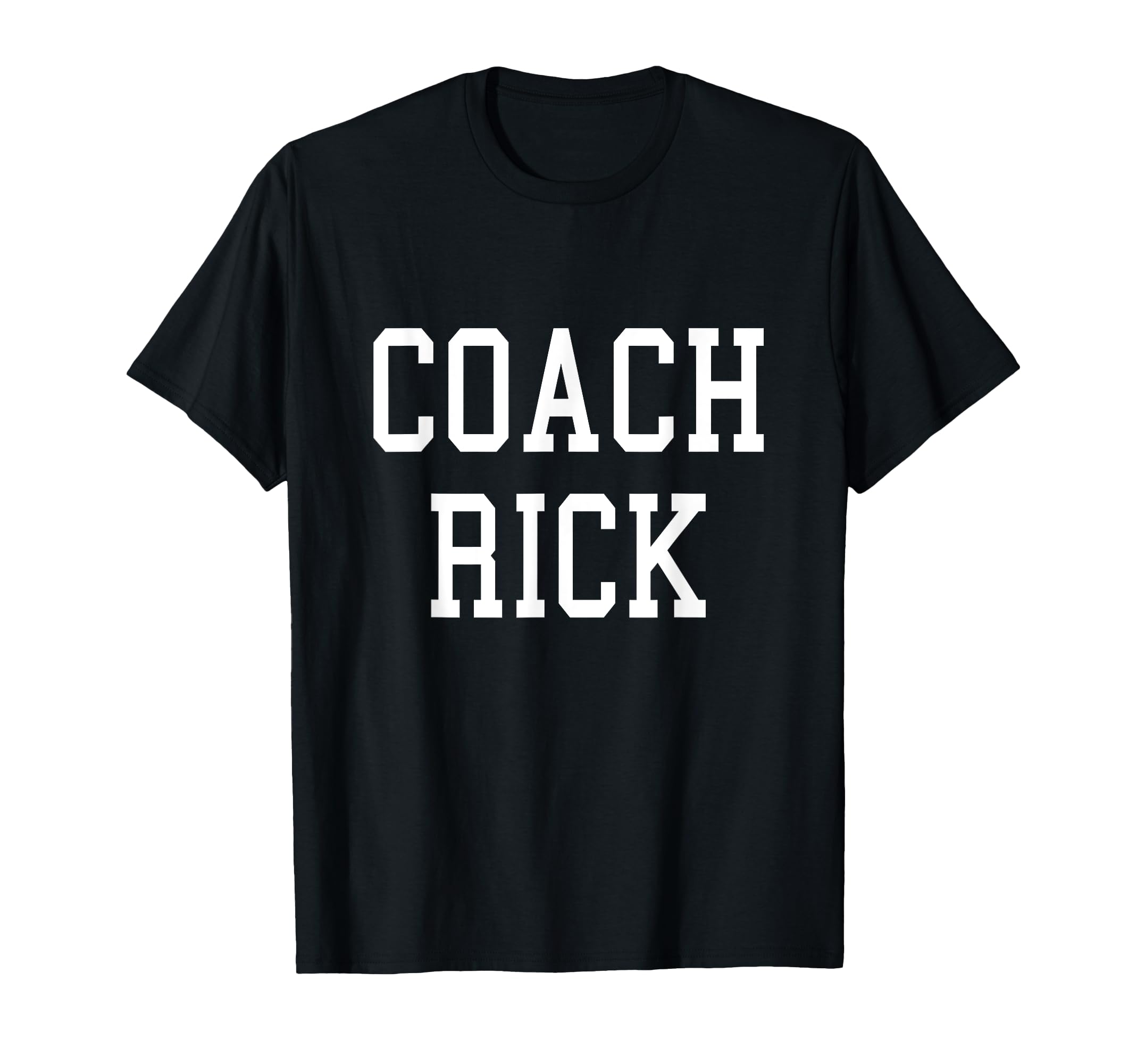 Coach Rick Custom Football Soccer T-Shirt - Streetwear Style Unisex