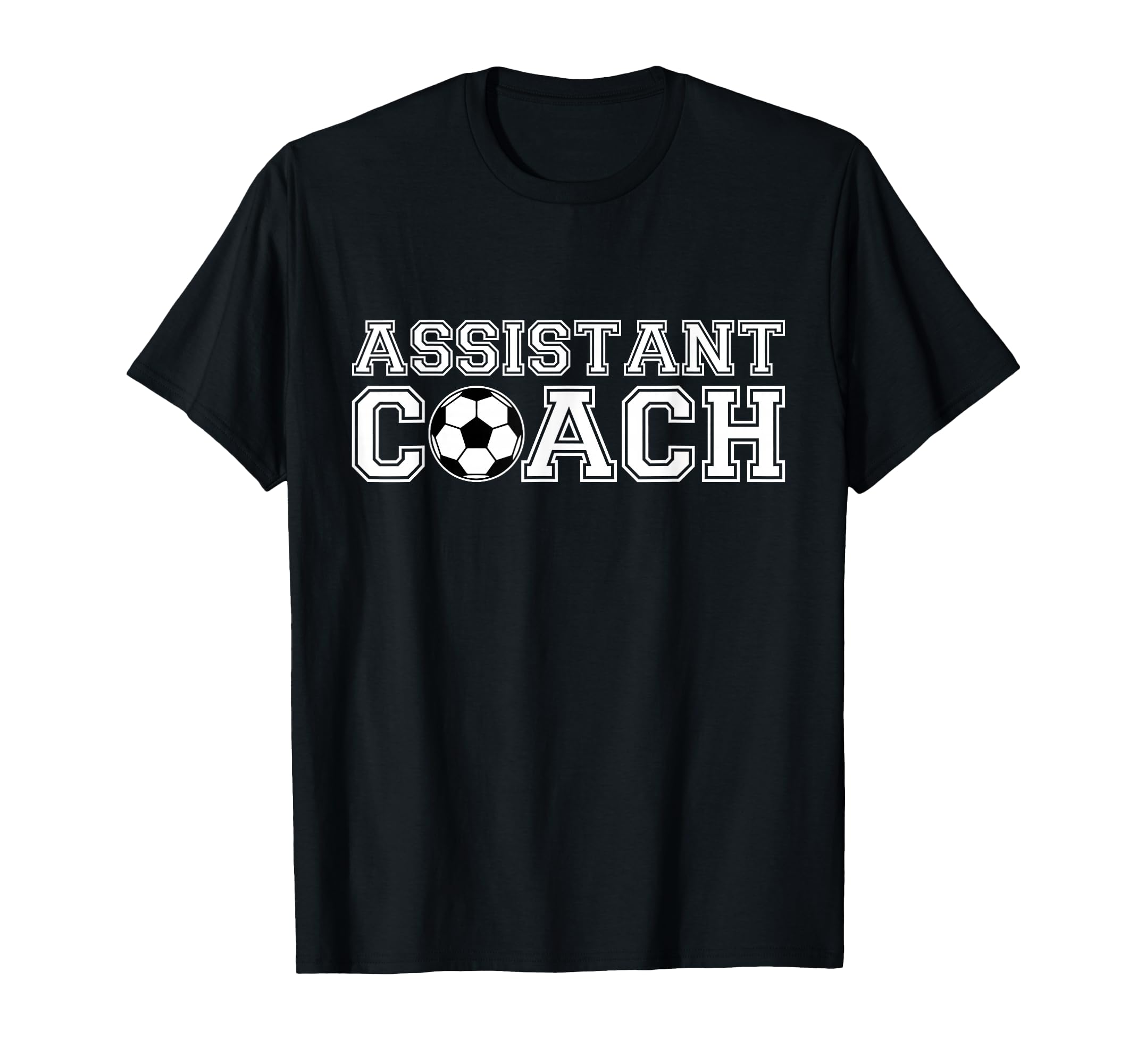 Assistant Soccer Coach T-Shirt - Custom Art Print Unisex