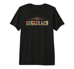 Mens Soccer Coaching Training Trainer T-Shirt - Custom Art Print Men Women