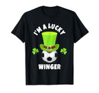 Winger Midfielders Im Lucky Winger T-Shirt - Fun Novelty Design Men Women