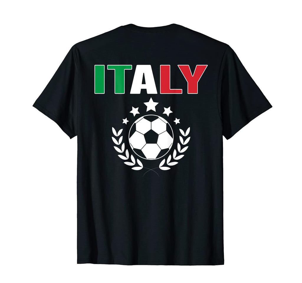 Proud Italy Soccer Fans Jersey Support T-Shirt - Custom Art Print Unisex