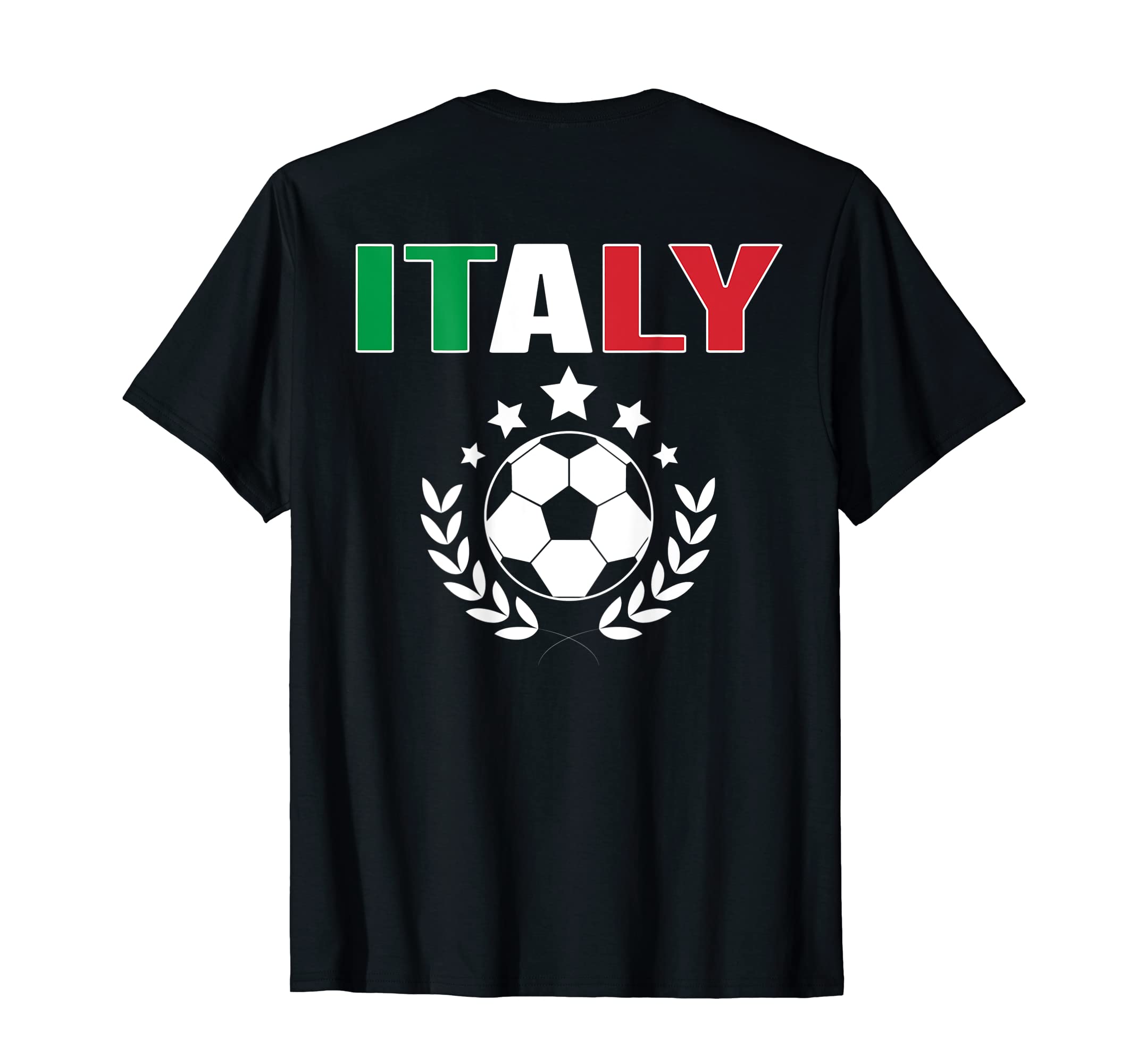 Proud Italy Soccer Fans Jersey Support T-Shirt - Custom Art Print Unisex