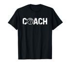 Basketball Coach Trainer Coaching Funny T-Shirt - Custom Art Print Unisex