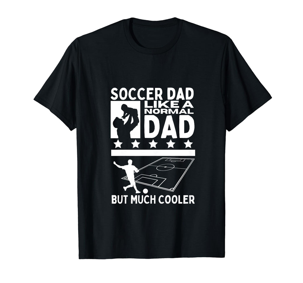 Soccer Dad Father Funny Soccer Player T-Shirt - Graphic Print for Adults