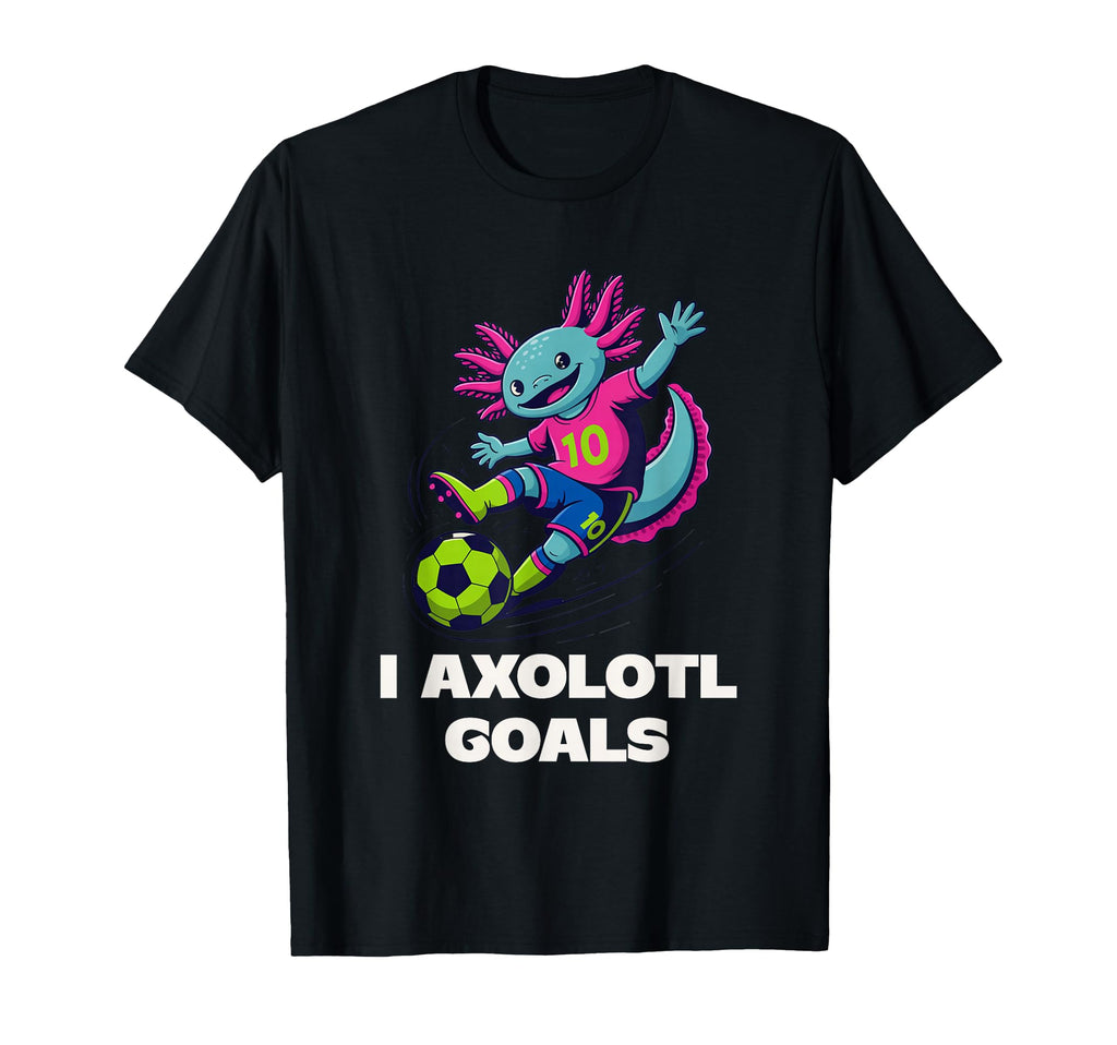 Soccer Mom Axolotl Funny Sports Pun T-Shirt - Aesthetic Graphic Men Women