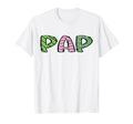 Soccer Pap Funny Soccer Birthday T-Shirt - Novelty Apparel for Adults