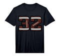 Soccer Number 32 Performance T-Shirt - Graphic Print Men Women