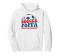 Soccer Wife Soccer Fan Support Soccer Hoodie - Novelty Apparel Unisex