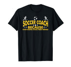 Soccer Coaching Training Trainer T-Shirt - Trendy Graphic for Adults