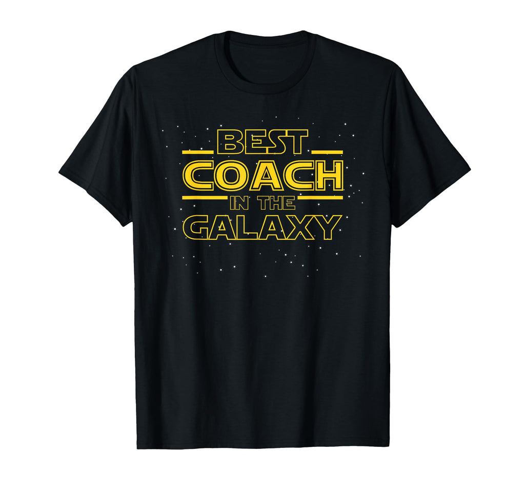 Coaching Gift Coach Best Coach Galaxy T-Shirt - Streetwear Style for Adults