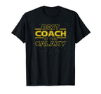 Coaching Gift Coach Best Coach Galaxy T-Shirt - Streetwear Style for Adults